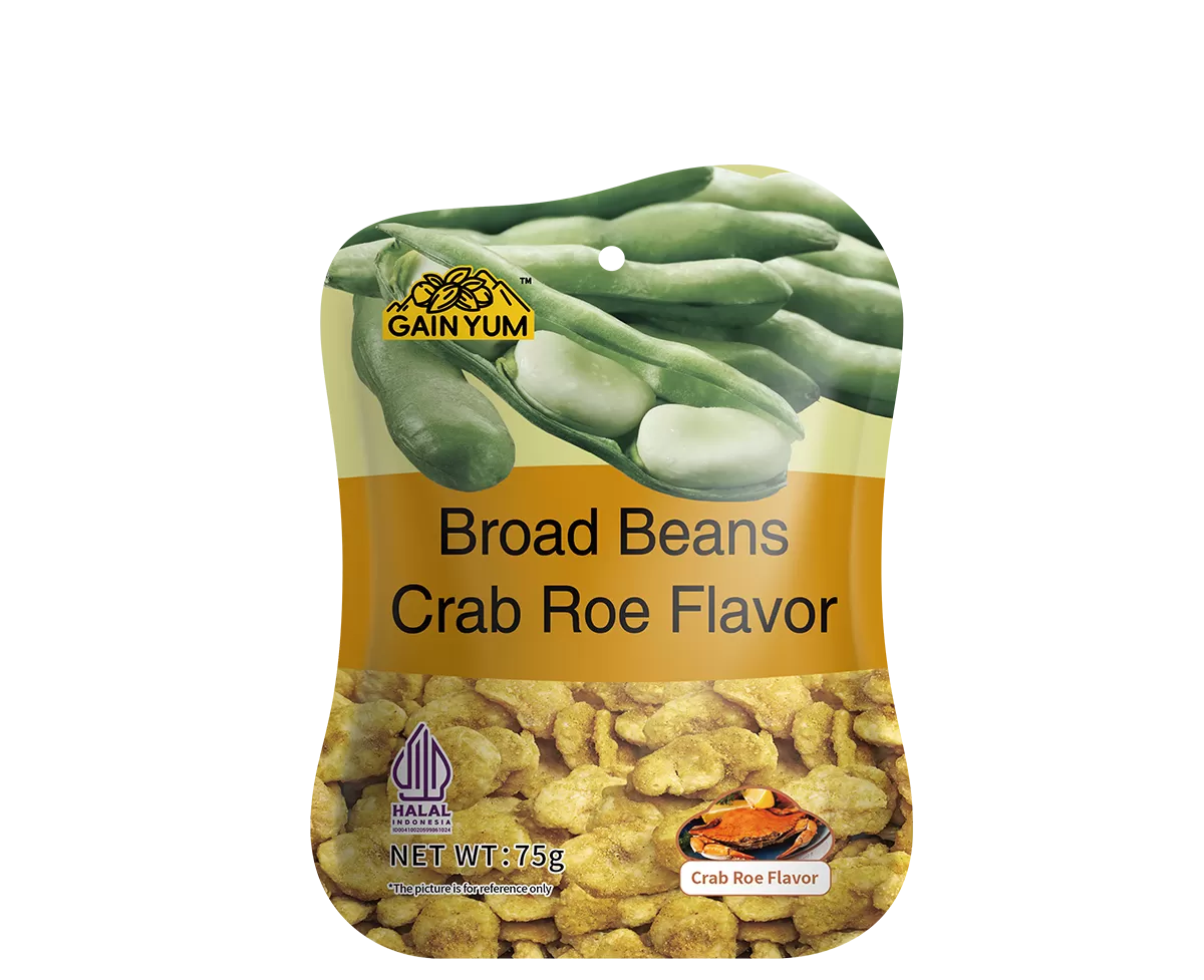 Broad Beans Crab Roe Flavor 75g