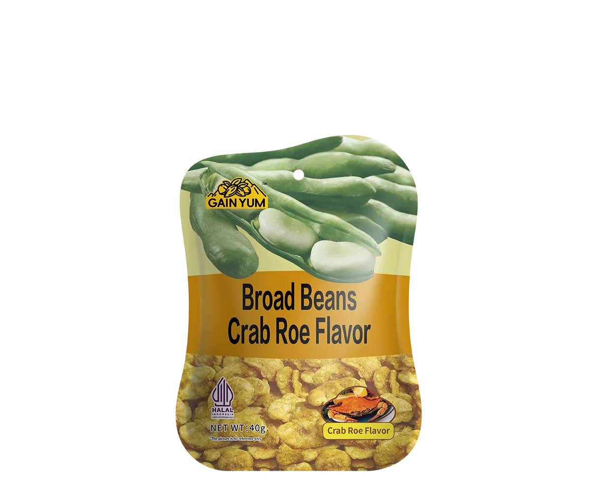 Broad Beans Crab Roe Flavor 40g