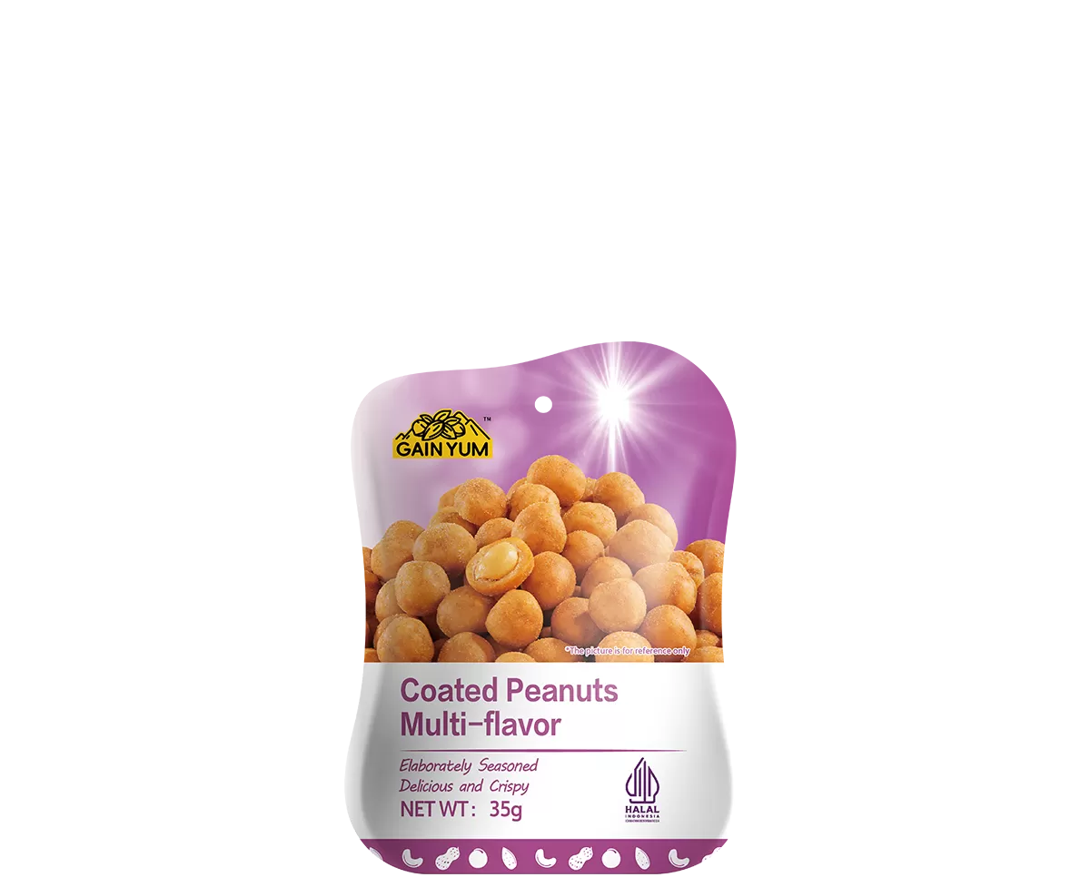 Coated Peanuts Multi-flavor 35g
