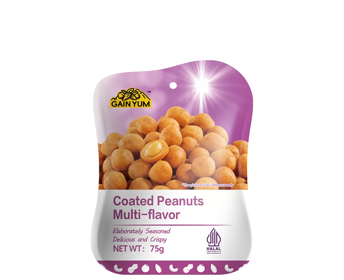Coated Peanuts Multi-flavor 75g