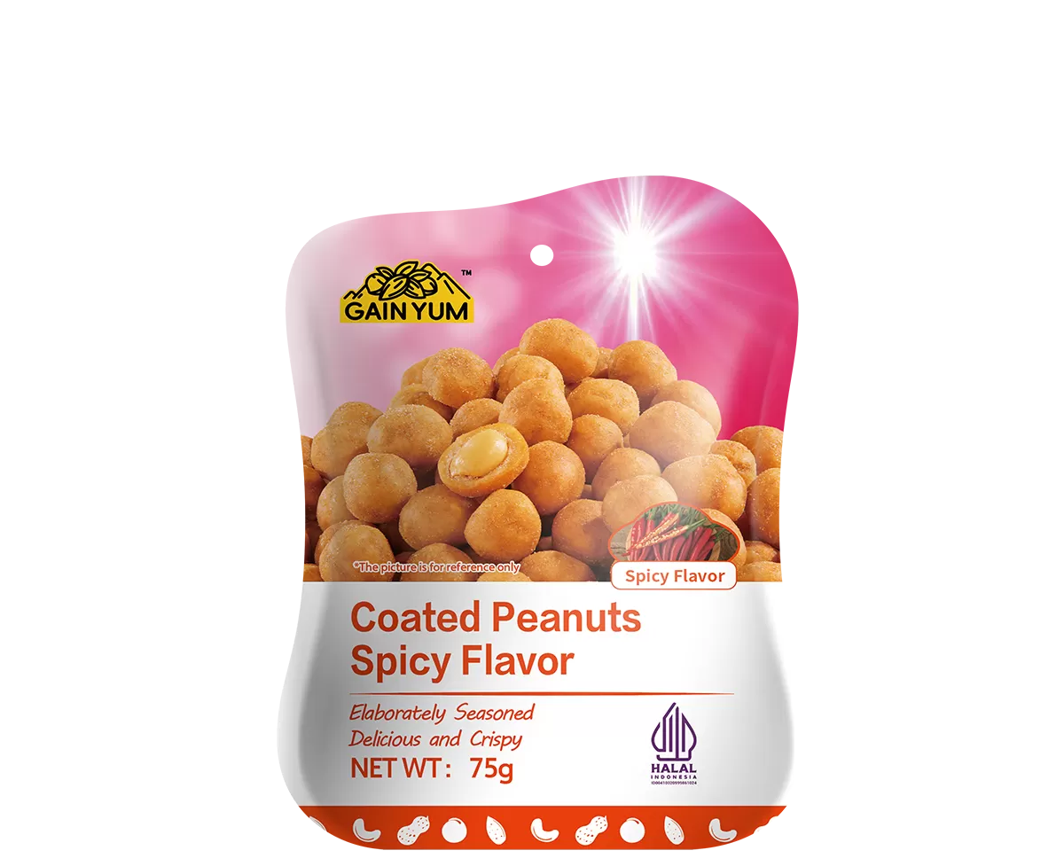Coated Peanuts Spicy Flavor 75g
