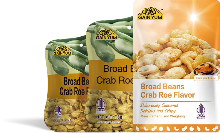 Crab Roe Flavor Broad Beans