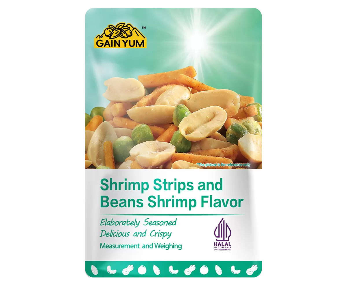 Shrimp Strips and Beans Shrimp Flavor 2500g
