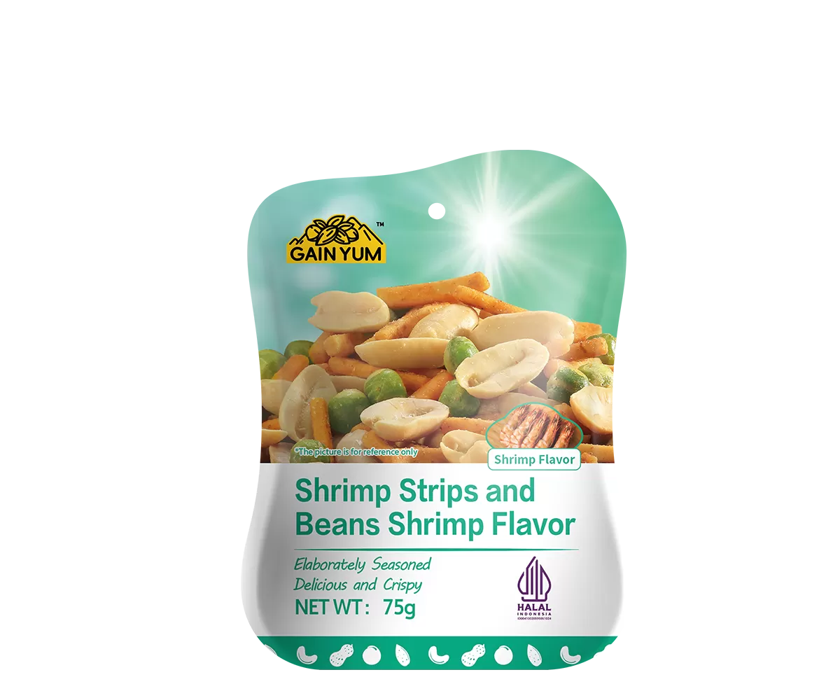 Shrimp Strips and Beans Shrimp Flavor 75g